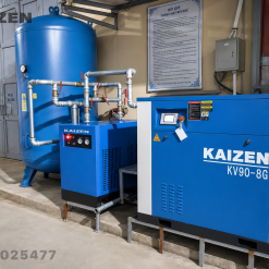 Máy nén khí trục vít 100HP 75Kw KAIZEN