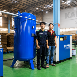 Máy nén khí trục vít 30kw 40hp KAIZEN