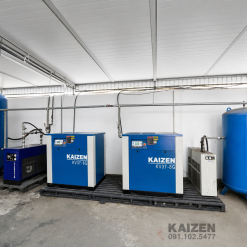 Máy nén khí trục vít 45kw 60hp KAIZEN